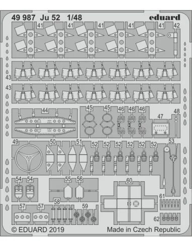 Ju 52 for Revell, 1/48 - Eduard Accessories 49987