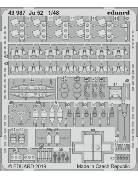 Ju 52 for Revell, 1/48 - Eduard Accessories 49987