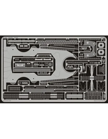 Schlachtschiff Tirpitz Fotoätzsatz, 1/350 - Eduard Accessories 53004