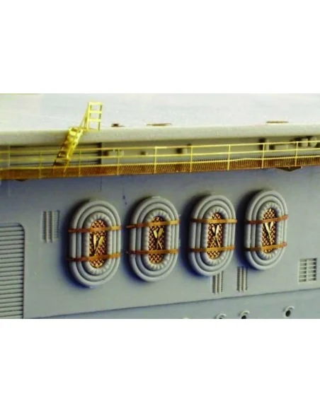[NO_DESC] Flugzeugträger USS Hornet CV 8 Fotoätzsatz, 1/350 - Eduar...