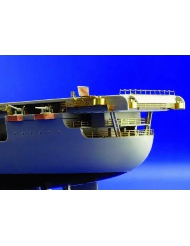 Flugzeugträger USS Hornet CV 8 Fotoätzsatz für Reling, 1/350 - Edua...