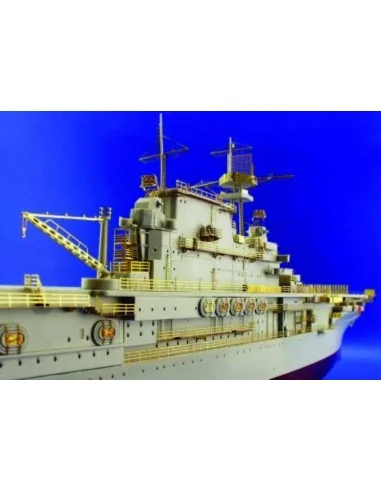 Flugzeugträger USS Hornet CV 8 Fotoätzsatz für Reling, 1/350 - Edua...