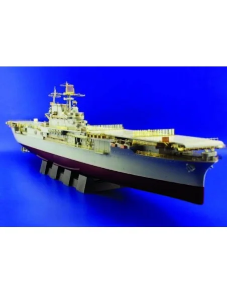 Flugzeugträger USS Hornet CV 8 Fotoätzsatz für Reling, 1/350 - Edua...