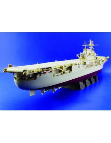 Flugzeugträger USS Hornet CV 8 Fotoätzsatz für Reling, 1/350 - Edua...
