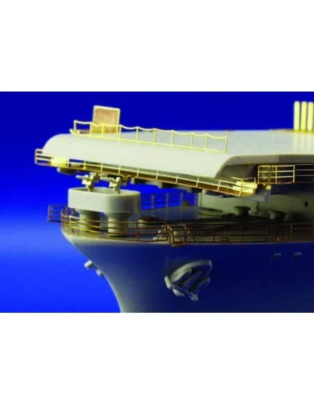 Flugzeugträger USS Hornet CV 8 Fotoätzsatz für Reling, 1/350 - Edua...