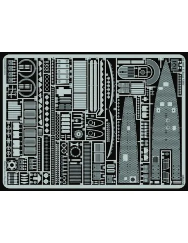 U-Boot Typ VII C Wolf Pack Fotoätzsatz Die grauen Wölfe, 1/72 - Edu...