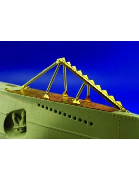 U-Boot Typ VII C Wolf Pack Fotoätzsatz Die grauen Wölfe, 1/72 - Edu...
