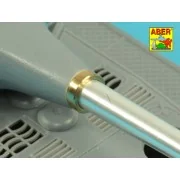 10,5cm KwK L/70 barrel with perforated muzzle brake for German Pz.K...