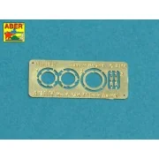 10, 5cm KwK L/70 barrel with perforated muzzle brake for German Pz....