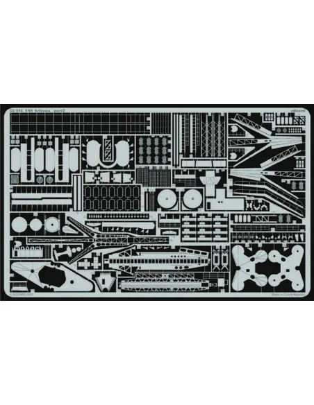 USS Arizona für Mini Hobby Models-Bausatz, 1/350 - Eduard Accessori...