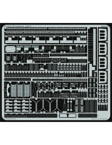 USS Arizona für Mini Hobby Models-Bausatz, 1/350 - Eduard Accessori...