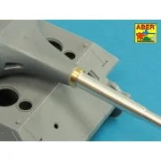 10, 5cm KwK L/70 barrel with perforated muzzle brake for German Pz....