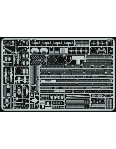 USS BB-55 North Carolina 1/350 für Trumpeter-Bausatz, 1/350 - Eduar...