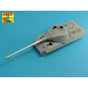 10, 5cm KwK L/70 barrel with perforated muzzle brake for German Pz....