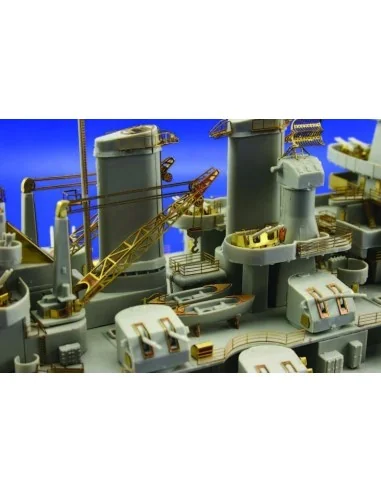 USS BB-55 North Carolina 1/350 für Trumpeter-Bausatz, 1/350 - Eduar...