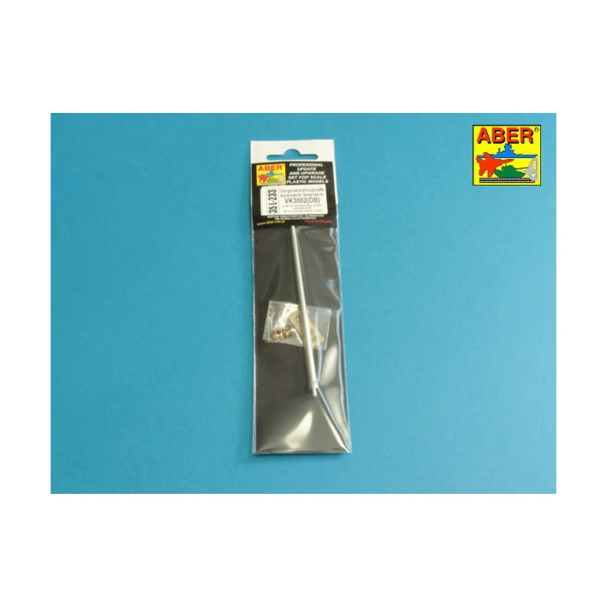 7, 5cm gun barrel with single baffle muzzle brake for German Tank V... 7, 5cm gun barrel with single baffle muzzle brake for German Tank V...