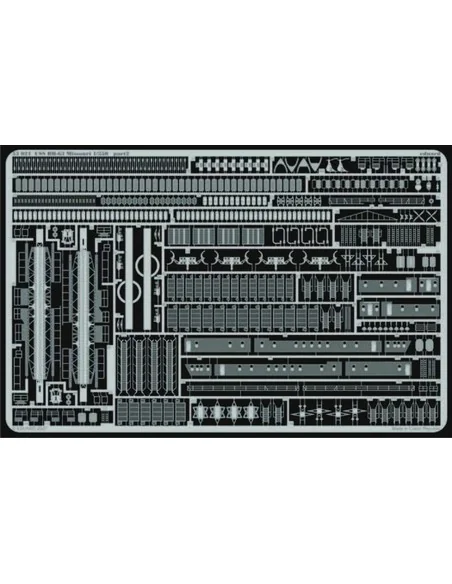 USS BB-63 Missouri für Tamiya-Bausatz, 1/350 - Eduard Accessories 5...