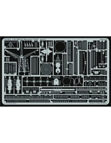 USS BB-63 Missouri für Tamiya-Bausatz, 1/350 - Eduard Accessories 5...