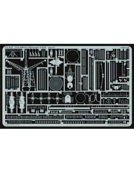 USS BB-63 Missouri für Tamiya-Bausatz, 1/350 - Eduard Accessories 5...