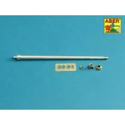 7,5cm gun barrel with single baffle muzzle brake for German Tank VK...