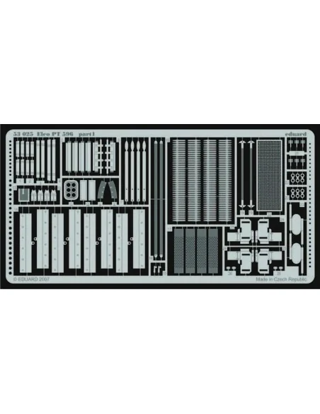 Elco PT-596 Torpedoboot für Italeri-Bausatz, 1/35 - Eduard Accessor...