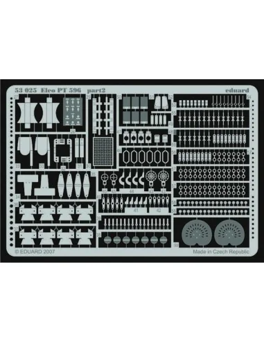 Elco PT-596 Torpedoboot für Italeri-Bausatz, 1/35 - Eduard Accessor...