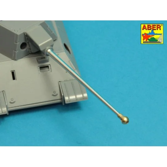 7, 5cm gun barrel with single baffle muzzle brake for German Tank V... 7, 5cm gun barrel with single baffle muzzle brake for German Tank V...