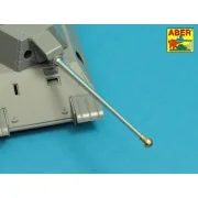 7,5cm gun barrel with single baffle muzzle brake for German Tank VK...