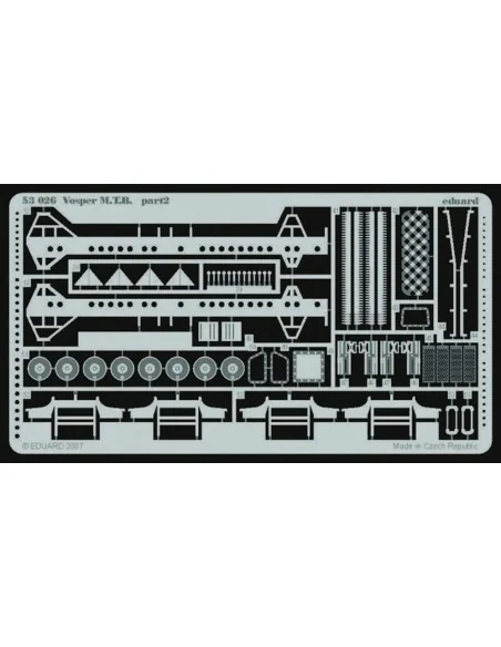 Vosper M.T.B Für Revell Bausatz, 1/72 - Eduard Accessories 53026