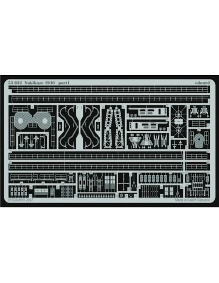 Yukikaze 1940 1/350 für Hasegawa-Bausatz, 1/350 - Eduard Accessorie...