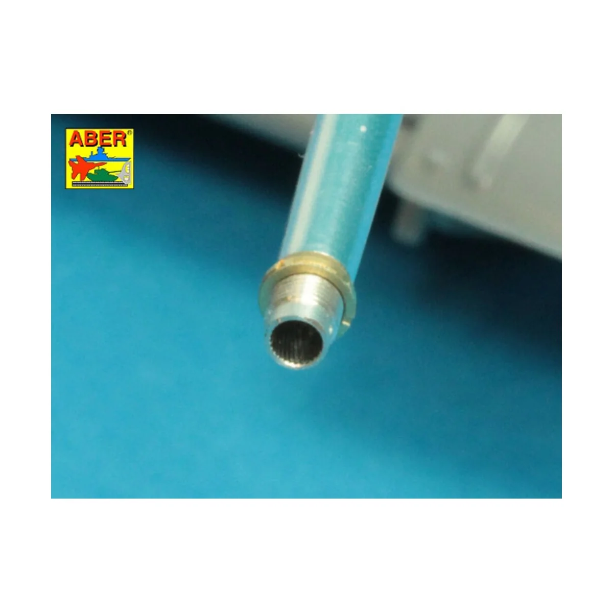 7, 5cm gun barrel with single baffle muzzle brake for German Tank V... 7, 5cm gun barrel with single baffle muzzle brake for German Tank V...