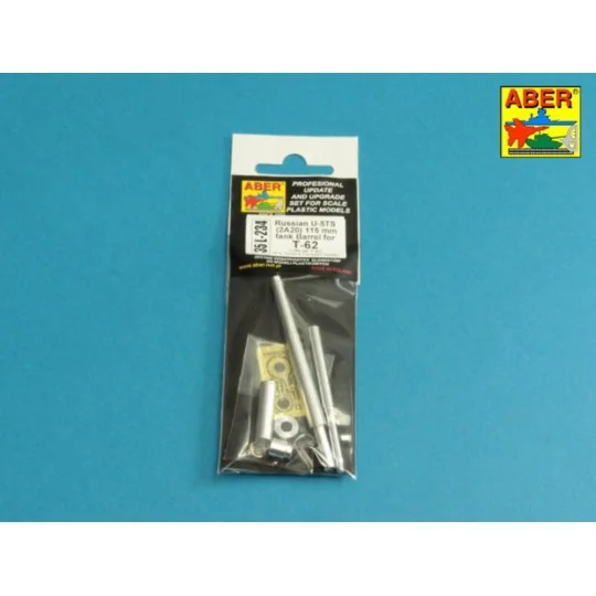 Russian U-5TS (2A20) 115mm tank barrel for T-62, 1/35 - Aber Models... Russian U-5TS (2A20) 115mm tank barrel for T-62, 1/35 - Aber Models...