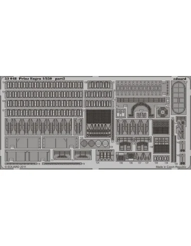 Prinz Eugen for Trumpeter, 1/350 - Eduard Accessories 53048