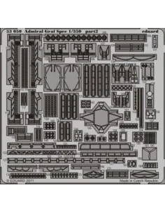 Admiral Graf Spee for Academy, 1/350 - Eduard Accessories 53050 2