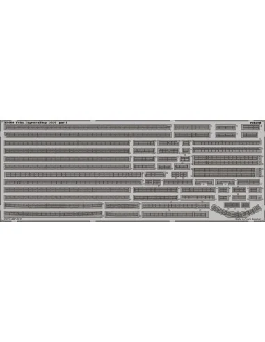 Prinz Eugen railings for Trumpeter, 1/350 - Eduard Accessories 53060