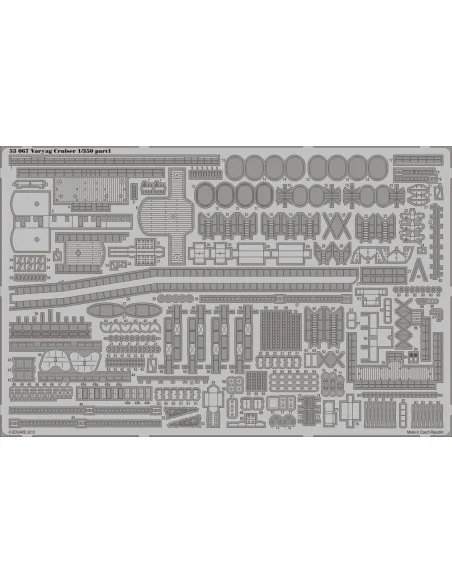 Varyag Cruiser for Zvezda, 1/350 - Eduard Accessories 53067