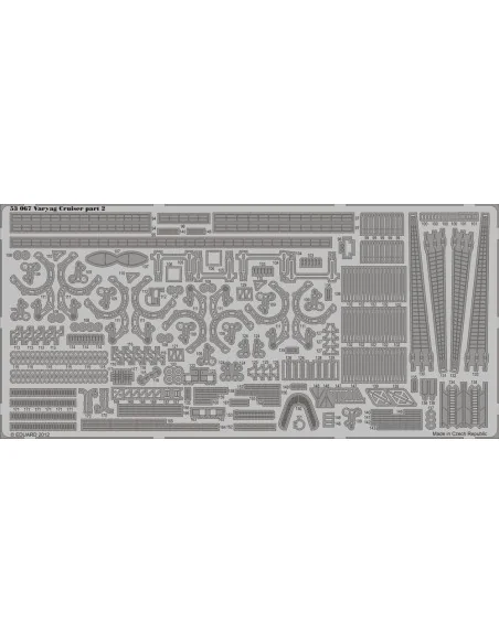 Varyag Cruiser for Zvezda, 1/350 - Eduard Accessories 53067