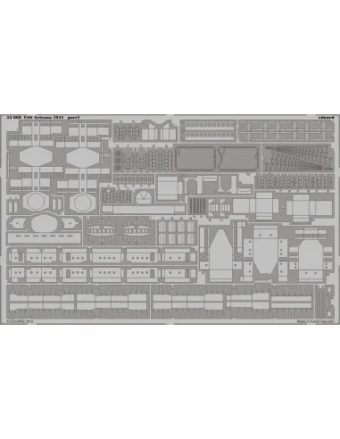 USS Arizona 1941 1/350 for Hobby Boss, 1/350 - Eduard Accessories 5...