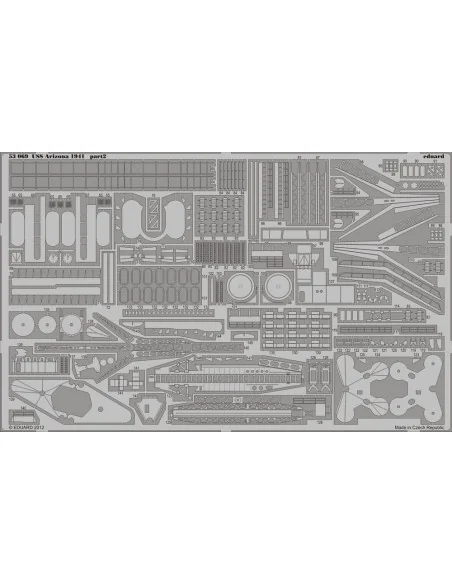 USS Arizona 1941 1/350 for Hobby Boss, 1/350 - Eduard Accessories 5...