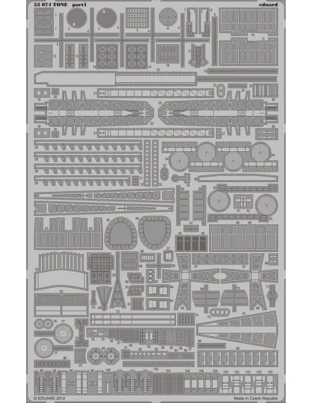 TONE for Tamiya, 1/350 - Eduard Accessories 53074