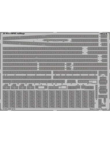 TONE railings for Tamiya, 1/350 - Eduard Accessories 53075
