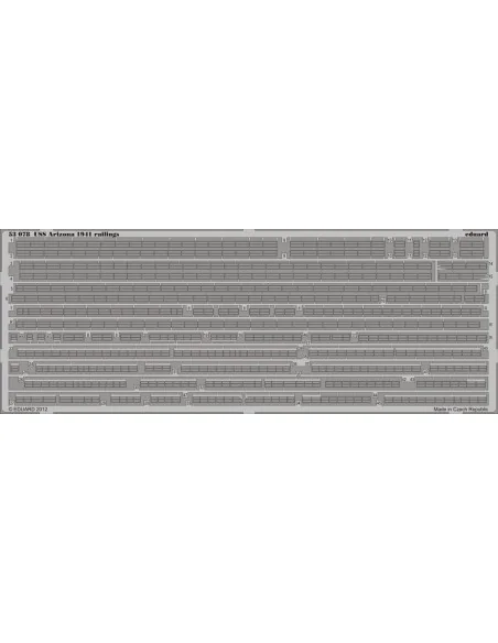 USS Arizona 1941 railings 1/350 for HB, 1/350 - Eduard Accessories ...