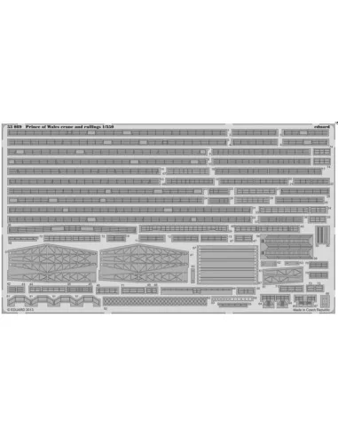 Prince of Wales crans a. railings f. Ta., 1/350 - Eduard Accessorie...