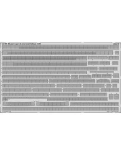 Bismarck part 8 - structural rail. f. T., 1/200 - Eduard Accessorie...
