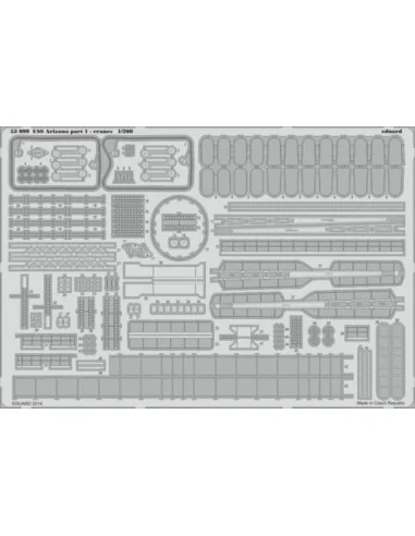 USS Arizona part 1-cranes for Trumpeter, 1/200 - Eduard Accessories...