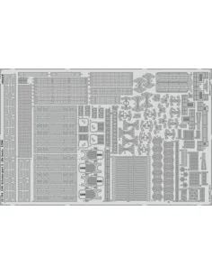 USS Arizona part 3-life boats f.Trumpete, 1/200 - Eduard Accessorie...