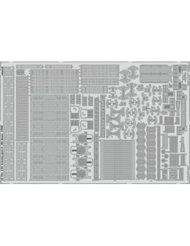 USS Arizona part 3-life boats f.Trumpete, 1/200 - Eduard Accessorie...
