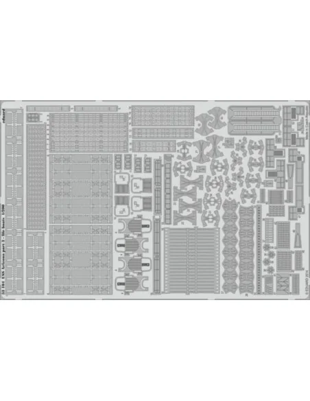 USS Arizona part 3-life boats f.Trumpete, 1/200 - Eduard Accessorie...