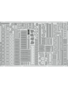 USS Arizona part 6-superstructure f.Trum, 1/200 - Eduard Accessorie...