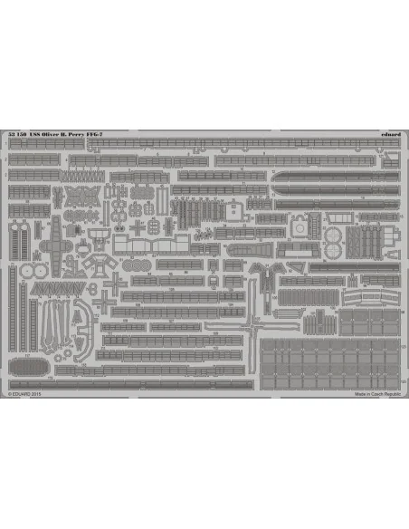USS Oliver H.Perry FFG-7 for Academy, 1/350 - Eduard Accessories 53150